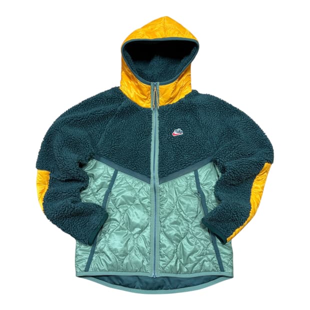 나이키 헤리티지 쉐르파 뽀글이 후드집업