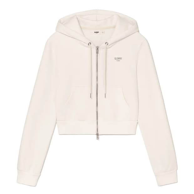 [S] 글로니 G 크롭 집업 아이보리