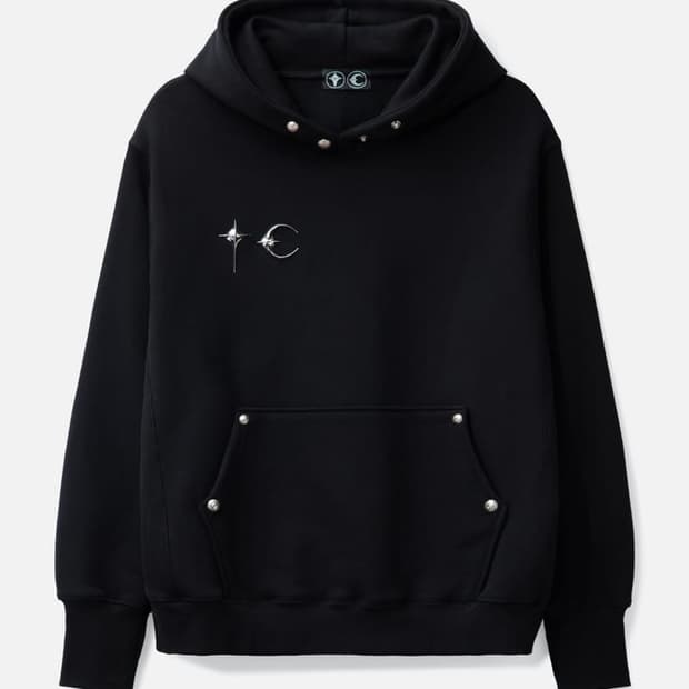 [2] 떠그클럽 아머 후드티 블랙