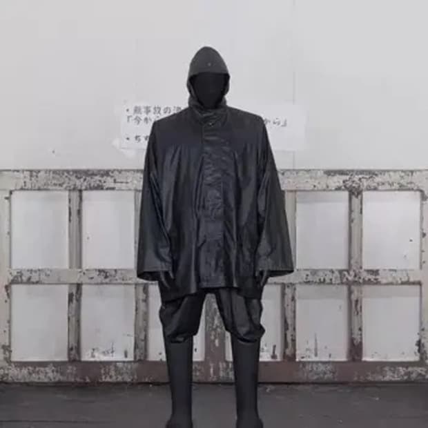 이지갭 코티드 코튼 파카