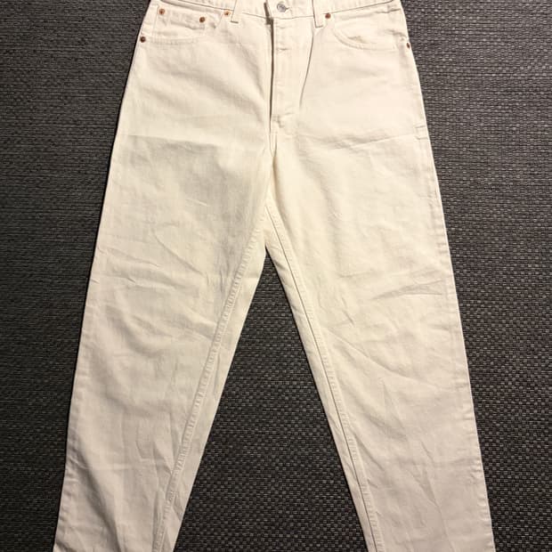 90s 리바이스 550 화이트 34 USA🇺🇸