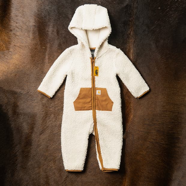 [9M] 베이비 칼하트 쉐르파 점프수트 / 우주복 