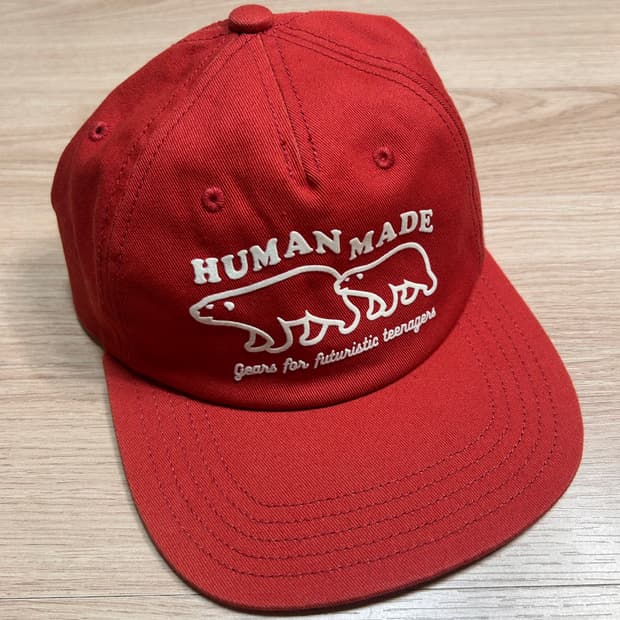 Human Made 휴먼메이드 볼캡 5 패널 캡 #2 레드