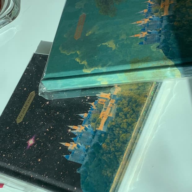 미개봉 새상품 에코드소울 드리미랜드 다이어리 별 무지 노트 메모지 티켓