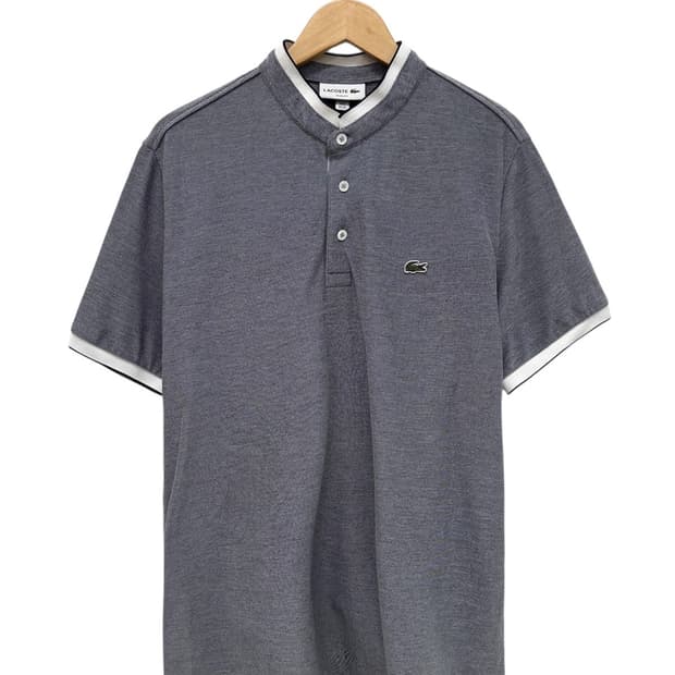 라코스테 헨리넥 반팔 웜그레이(XL) 