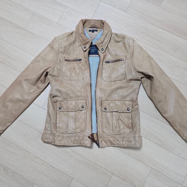 타미힐피거 가죽자켓