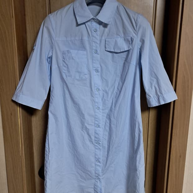 노브랜드 롱 블라우스 L