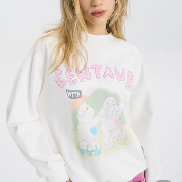 더센토르 인라인 베어 맨투맨