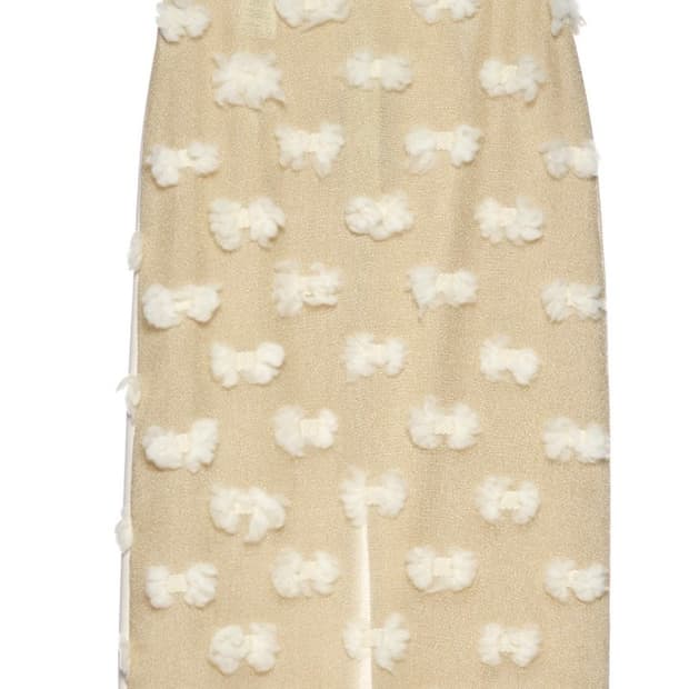 pushbutton 폼폼 스커트