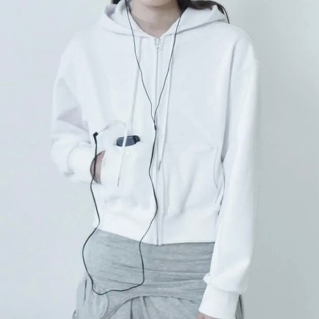 세릭 ZIPPER POCKET HOODIE 지퍼 포켓 후드집업
