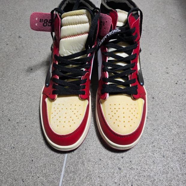 나이키에어조던1시키고OG off-white 커스텀