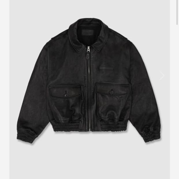 얼바닉 a2 레더 자켓