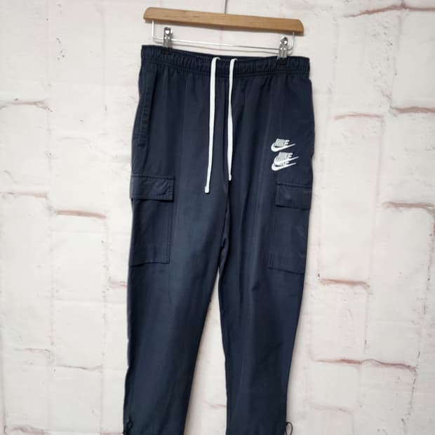 나이키 네이비 월드투어 우븐 카고바지