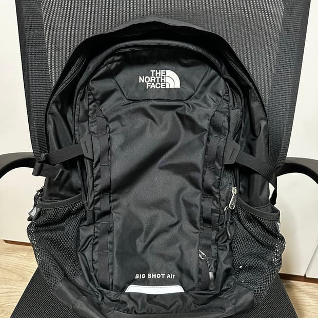 노스페이스 빅샷 에어 백팩 블랙