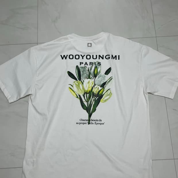 우영미 플라워 반팔