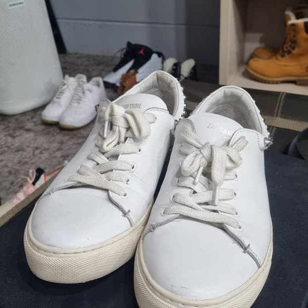 쟈딕앤볼테르)) 소가죽 스니커즈 270(유럽42) 컨디션7/10