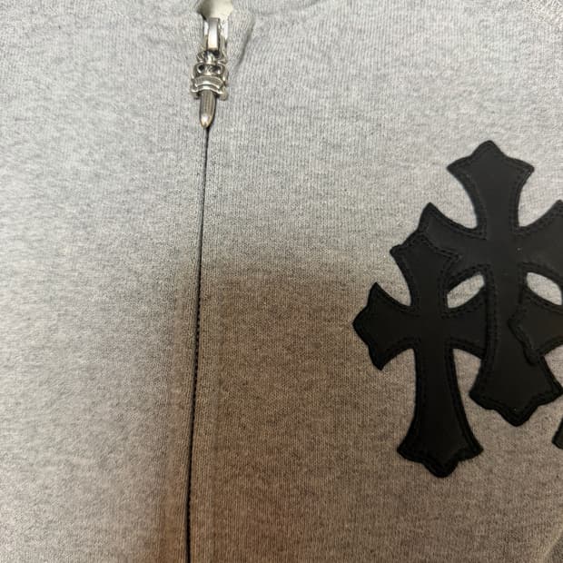 L크롬하츠 페이퍼잼 후드집업