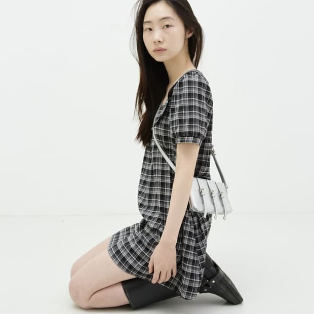 콜로신스 morning glory mini dress 