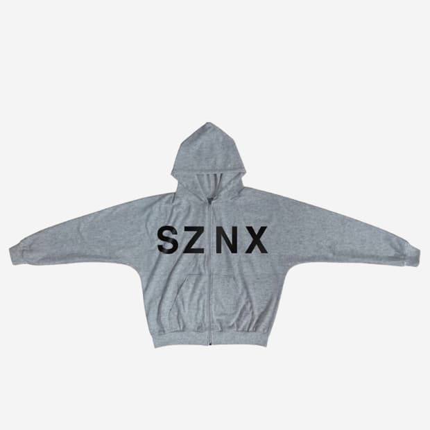 Yeezy HD 10 grey hoodie
