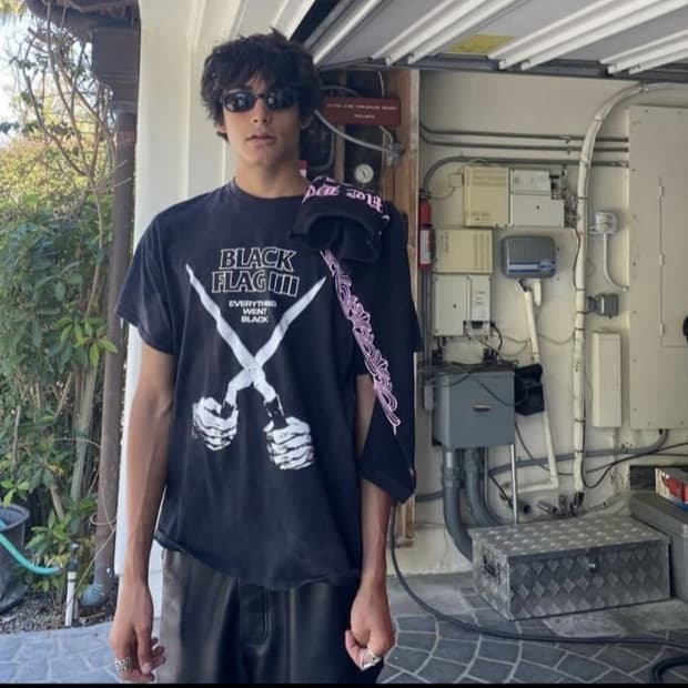 블랙프래그 반팔 리프린팅