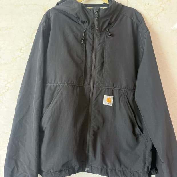 칼하트 WIP 린우드 자켓 블랙 M