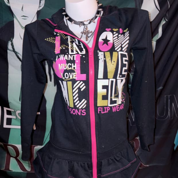 Gyarupunk Hooded Zip-Up