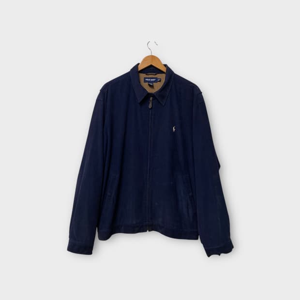 폴로 골프 네이비 코듀로이 블루종 자켓 2XL