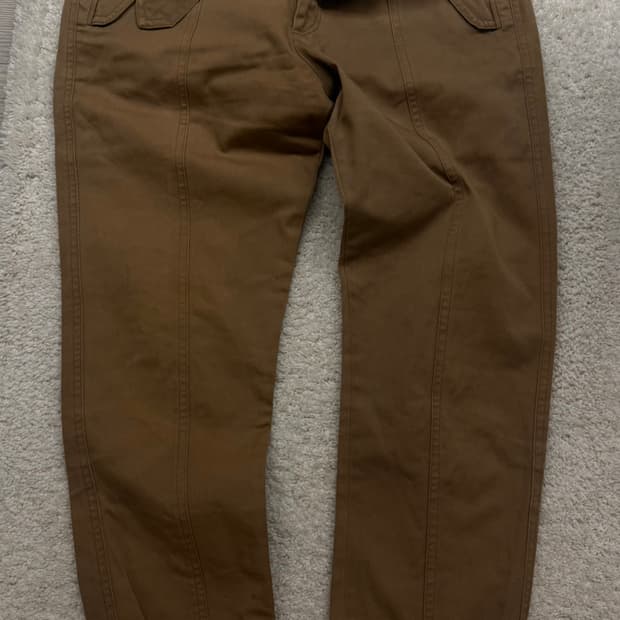 드리스반노튼 벨티드 코튼 팬츠 (48size) 