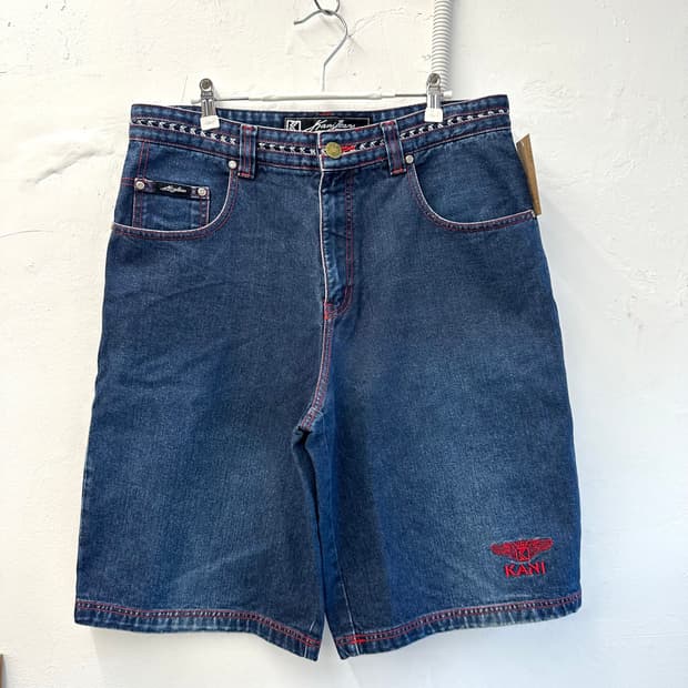 90’s 칼 카니 배기 데님쇼츠
