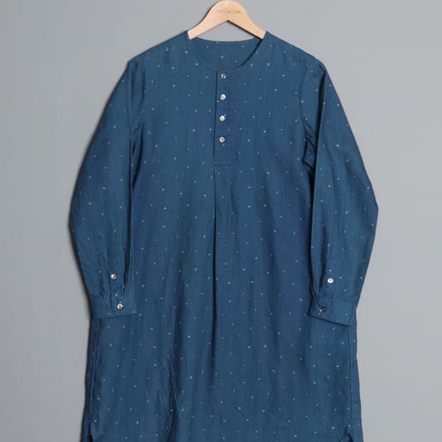 nest Robe Indigo Linen One-Piece