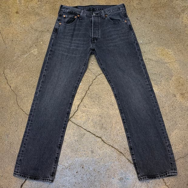 00s 미국 빈티지 리바이스 501 블랙진 청바지