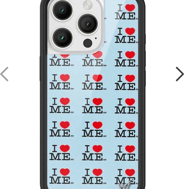 와일드플라워 아이폰 16프로 애슐리윌리엄스 i heart me 블루