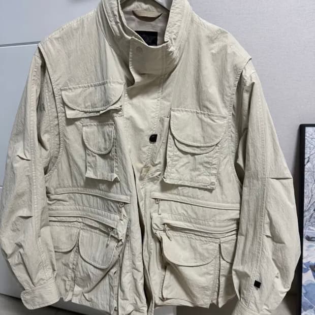 다이와피어39 피싱자켓 에크루컬러 M사이즈 판매