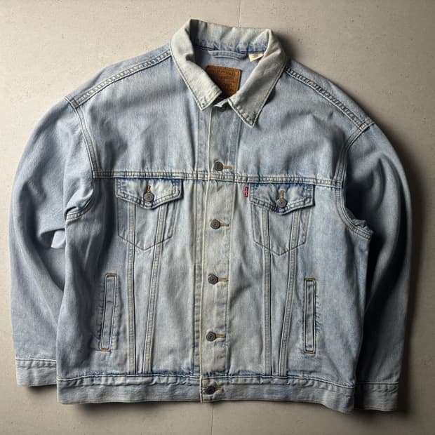 자라 데님청자켓