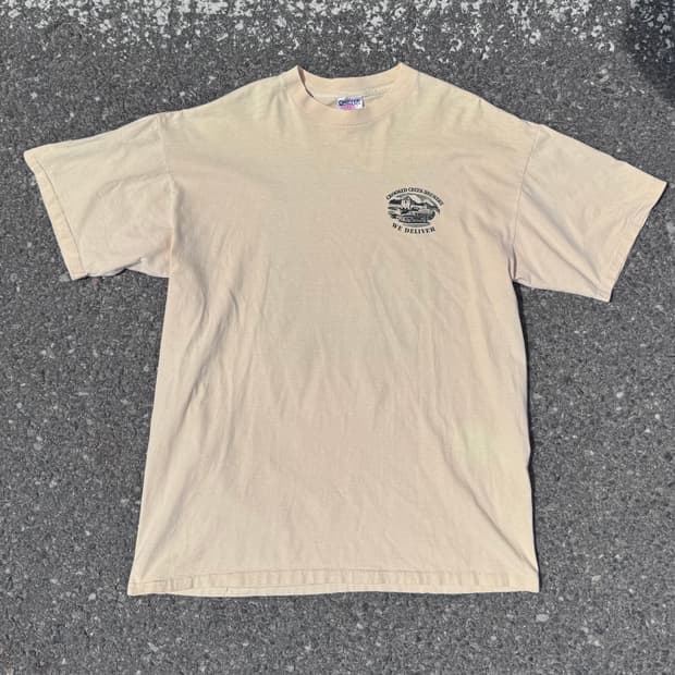 made in USA 빈티지 싱글스티치 반팔 XL 758