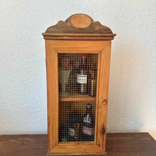 독일)빈티지 우드 선반