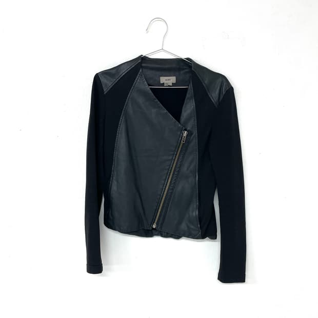 Helmut Lang Lamb Skin Leather Jacket