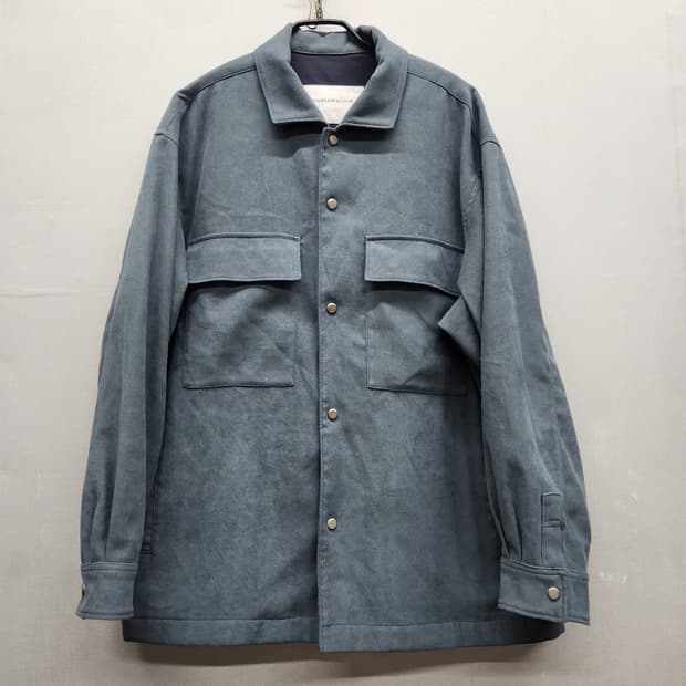 커스텀멜로우 스웨이드 빅 투포켓 자켓 XL