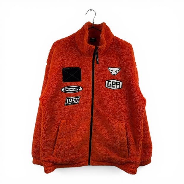 (L) 다이나핏 양털 플리스 자켓 오렌지