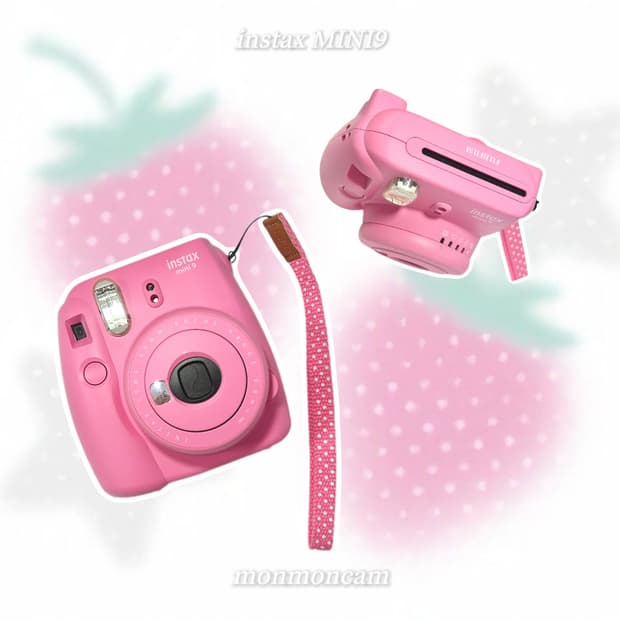 instax mini9 / 후지필름 인스탁스 미니9 핑크 [폴라로이드]