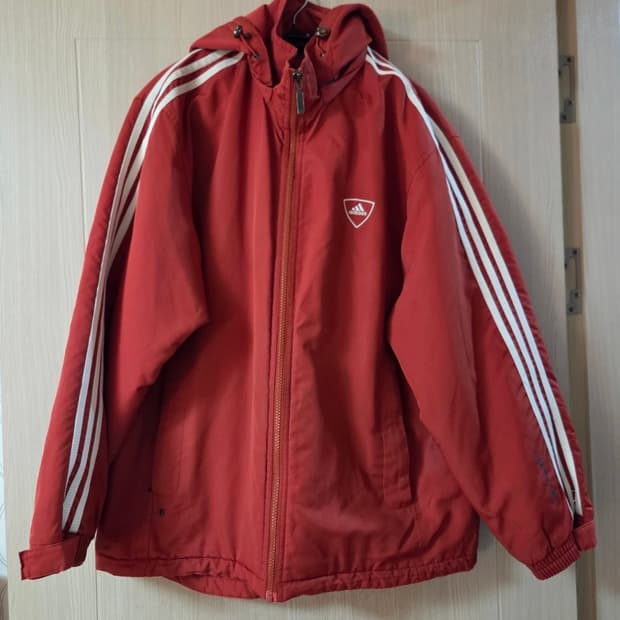 아디다스 후드 경량 바람막이 자켓