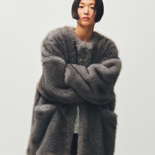 플리즈프로젝트 퍼자켓 그레이컬러