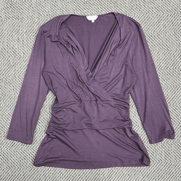 막스마라 드레이프 버진 슬리브 v0843