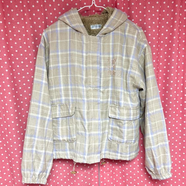 [INYEON] 양털 후드 집업 자켓