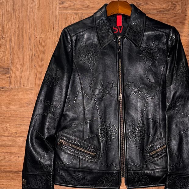 양가죽 레더자켓