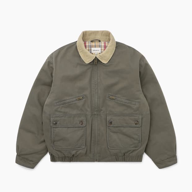 카키스 khakis 하버 다운 자켓 카키 s 스몰