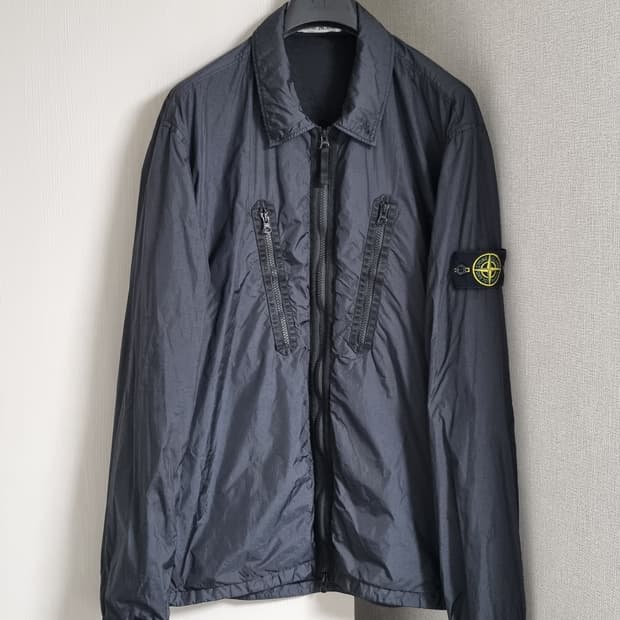 스톤아일랜드 크링클랩스 오버셔츠