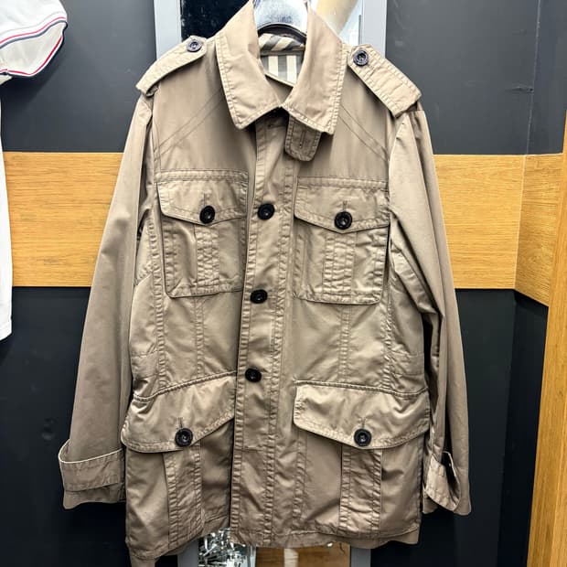 버버리 00s 노바 사파리 필드 자켓