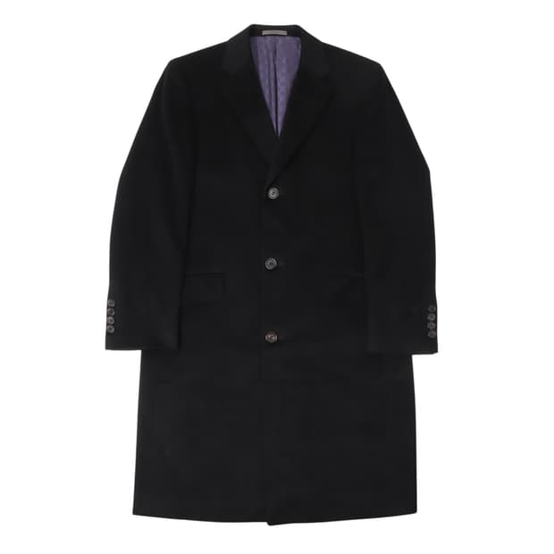 지방시 멘즈 캐시미어 100 싱글 3B 코트