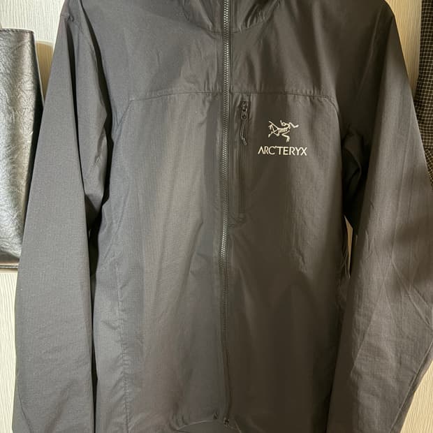 아크테릭스 스쿼미시 후디 블랙 s